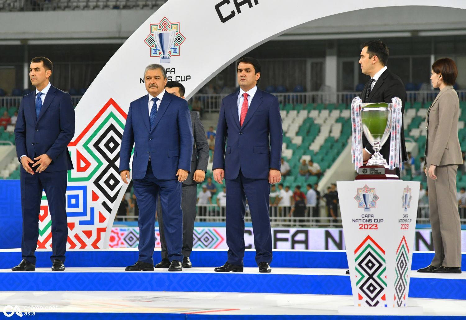 ФОТОГАЛЕРЕЯ. CAFA Nation's Cup-2023. Ўзбекистон - Эрон 0:1 (Тақдирлаш маросими)