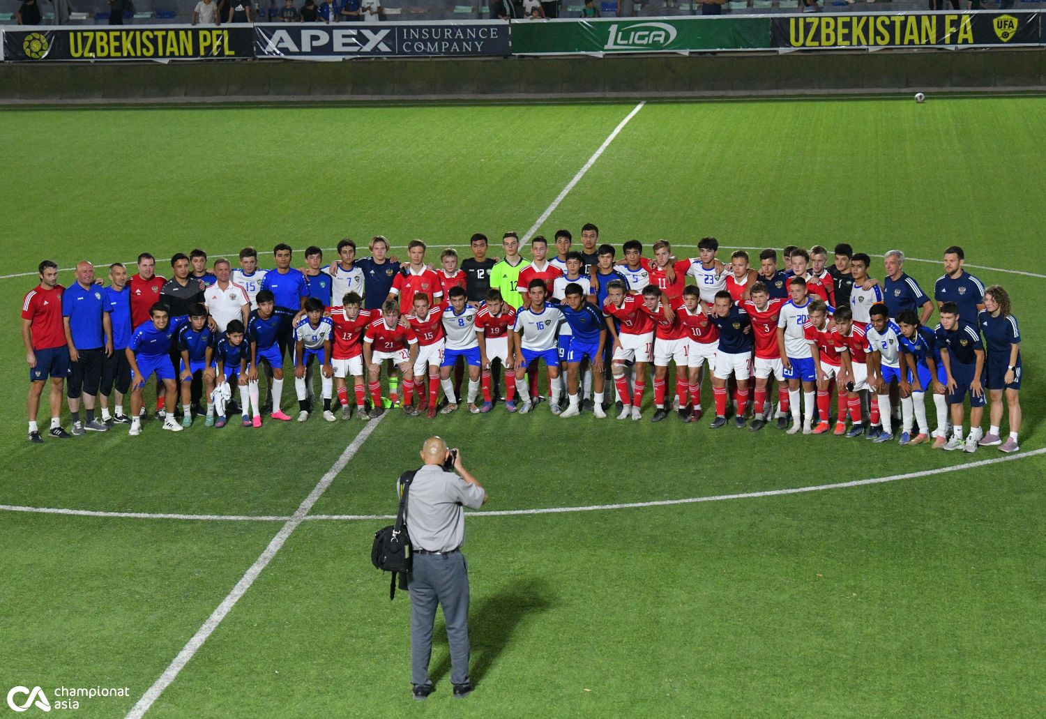 ФОТОГАЛЕРЕЯ. Ўзбекистон U-14 - Россия U-14 1:0