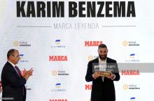 Бензема "Marca"дан соврин қабул қилиб олди