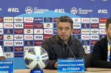 Марсело Гальярдо: "Дастлаб оғриқли гол ўтказиб юбордик, аммо мувозанатни ўнглай олдик"