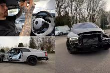 Блогер Рэшфорднинг автофалокатга учраган машинасини сотиб олиб, уни ҳайдади