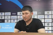 Айбек Нурбаев: "Илк турда "Арал"га қарши баҳсдаги мағлубиятдан кейин футболчиларни руҳий ўрадан олиб чиқиб кетишим керак эди"