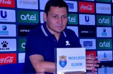 Элдор Мойлиев: "Суперлигада ҳамма жамоалар тенг кучли, кимнинг омади келса шу ютиб кетяпти"
